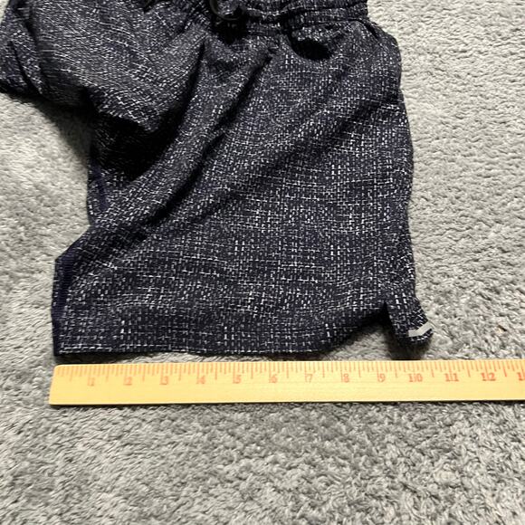 Bear Bottom Shorts Mens Medium 7" Running Stretch Blue Elastic Waist - Picture 9 of 9